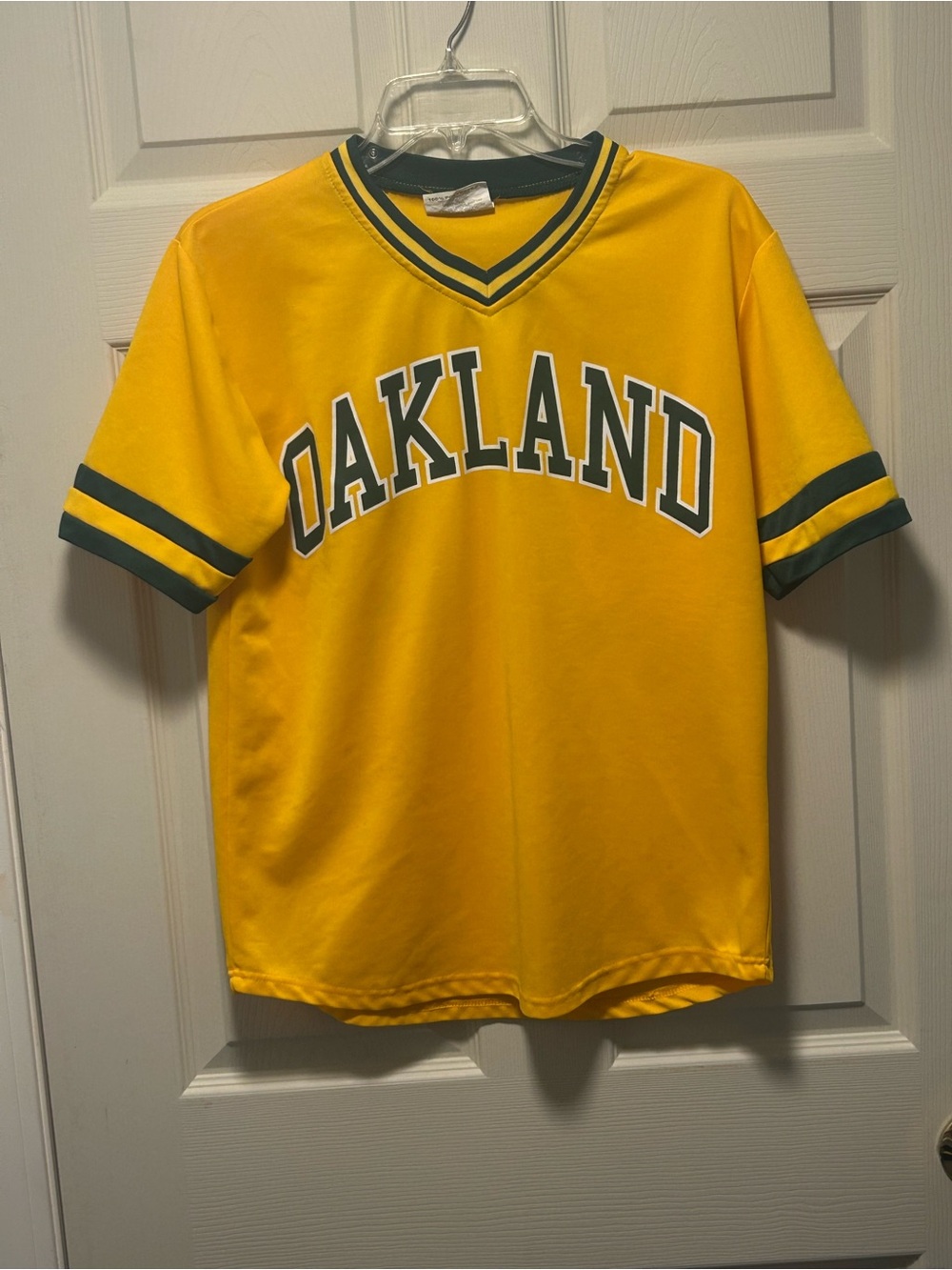 Oakland A’s Athletics Dave Stewart #34 Yellow Jersey M Stadium Giveaway SGA 2022